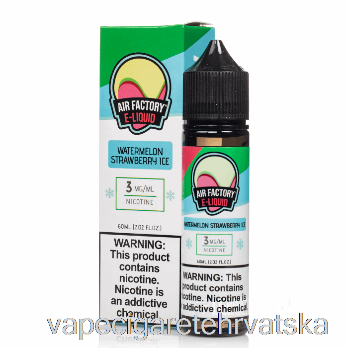 Vape Hrvatska Lubenica Jagoda Led - Air Factory - 60ml 3mg